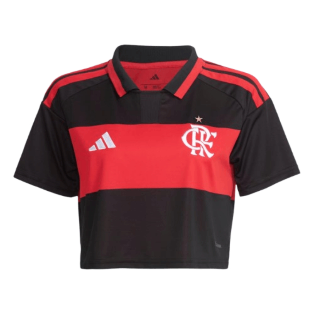 Cropped Flamengo Jogo 1 Adidas 2026 em Oferta na Shopee