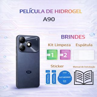Película Hidrogel Itel A90 - ESCOLHA HD ou PRIVACIDADE | Ler Descrição em Oferta na Shopee