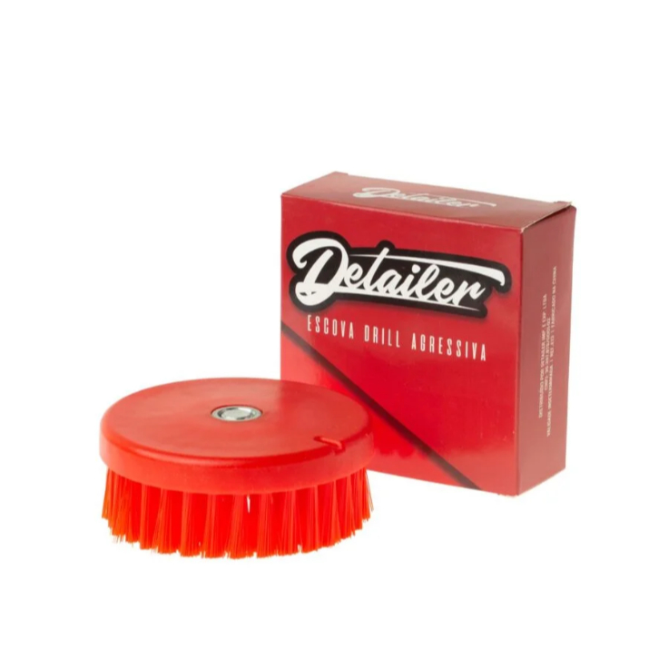 Escova Drill Cerdas Agressiva Rosca M14 Detailer