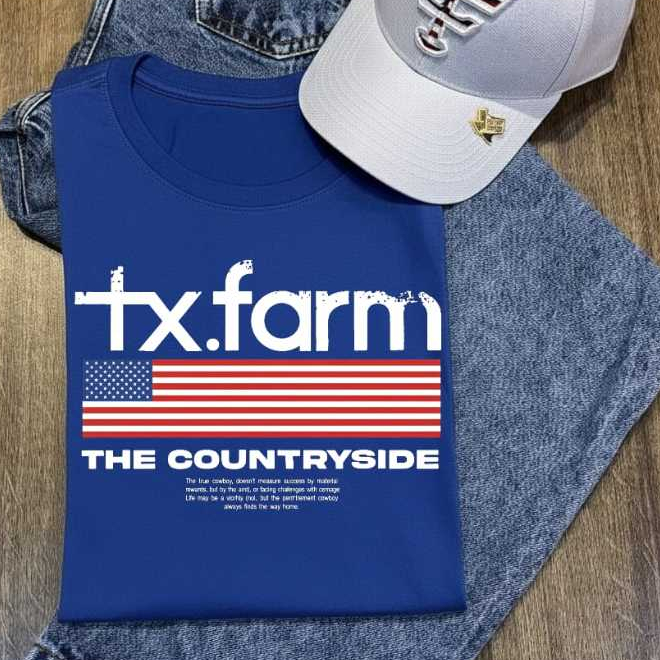 Camiseta Masculina Blusa Texas Malha Premium 30.1 Rodeio