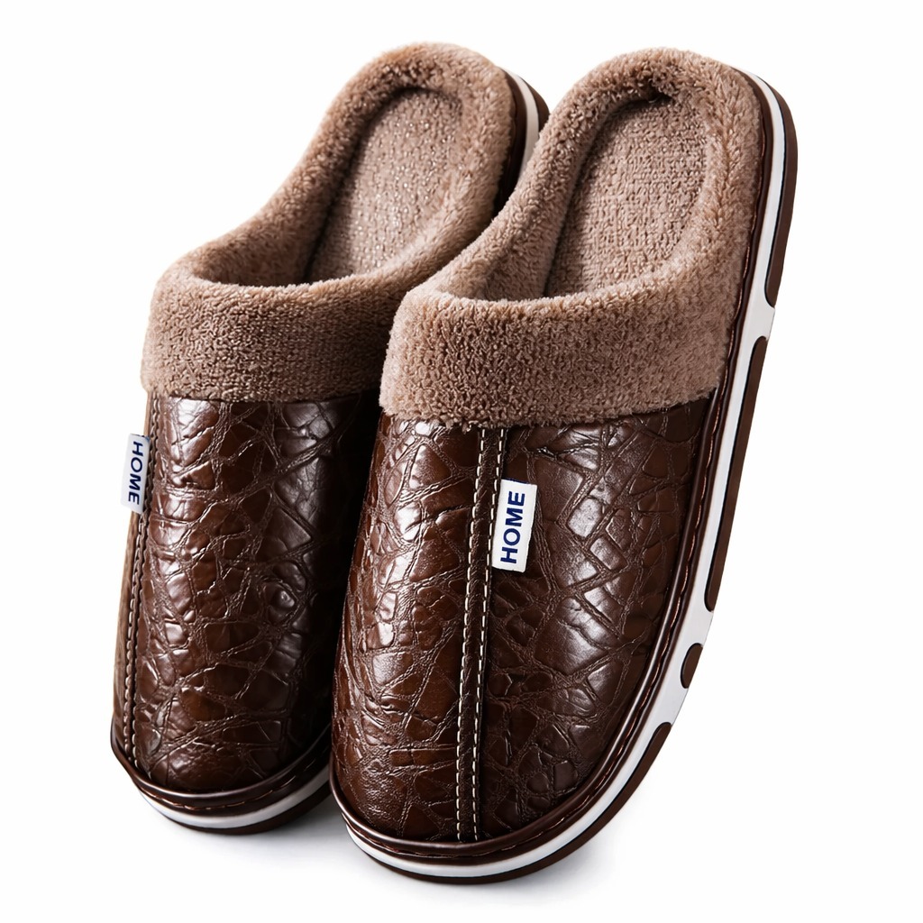 CHINELOS MASCULINOS ANTIDERRAPANTES IMPERMEÁVEIS À PROVA D'ÁGUA, PARA AMBIENTES INTERNAS E EXTERNOS CONFORTÁVEL E MACIO