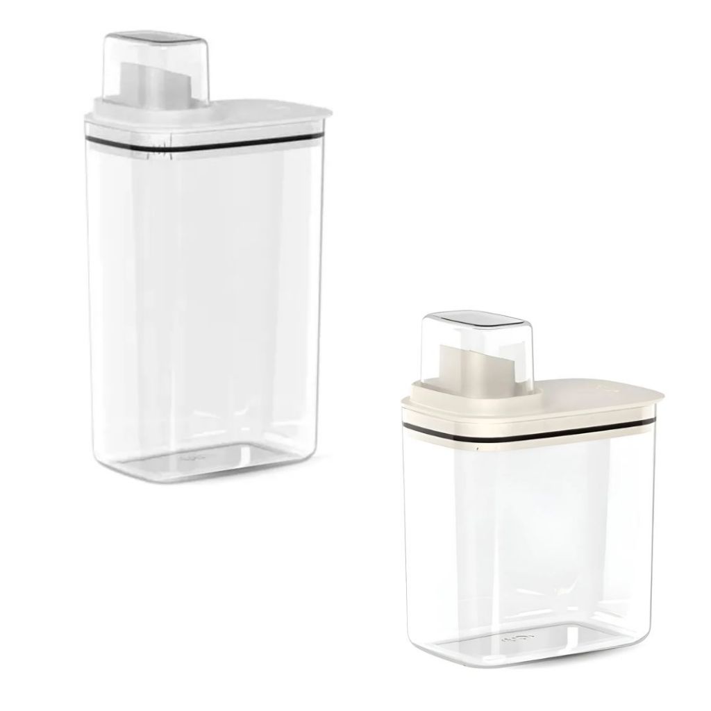 Kit Para Lavanderia Organizador 2 Dispenser 2,3L e 1,5L Ou para Sabão e Amaciante em Oferta na Shopee