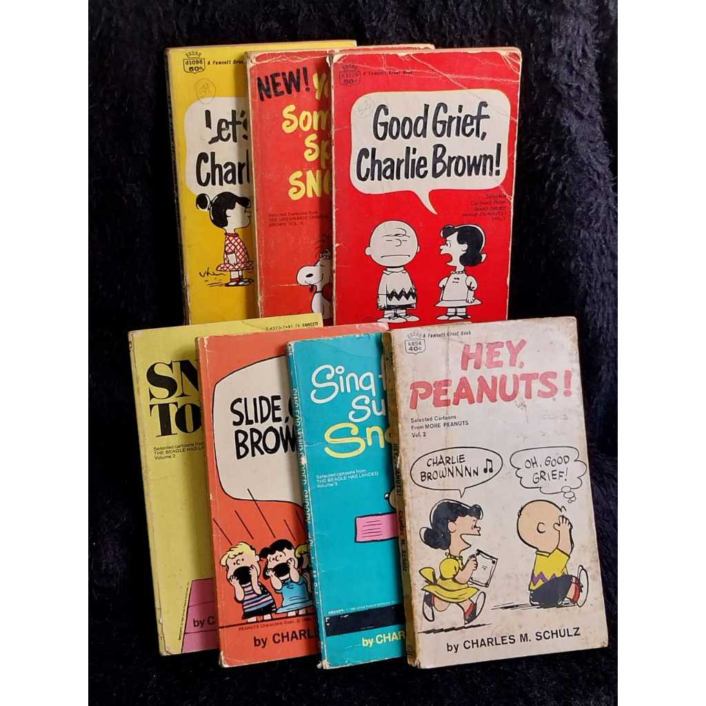 Livros da Coleção Charlie Brown 1960 a 1981 Sebo de Livros antigos Desapego de Livros em Inglês