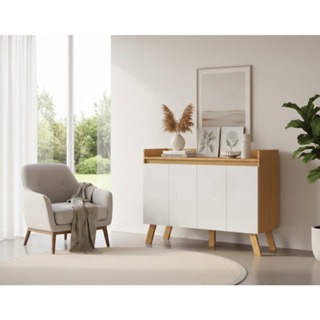 Aparador/Buffet Bar Retrô 4 Portas ARAMOVEIS Cantinho do Café Retro - Shark Móveis em Oferta na Shopee