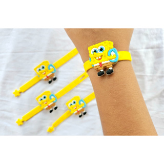 Kit 10 - Pulseiras Bob Esponja - Lembrancinha em Oferta na Shopee