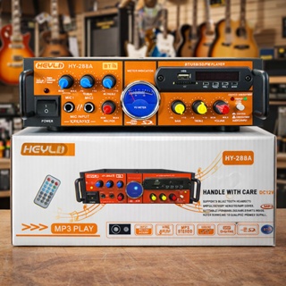 Amplificador Som Ambiente Usb Bluetooth Karaokê Receiver Com Controle Remoto 110v 80w Qualidade Top