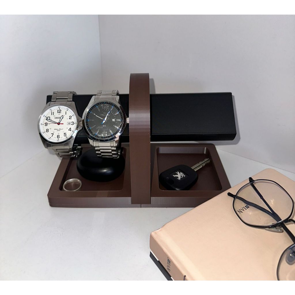 Suporte Moderno para 4 Relógios – Minimalista – Impressão 3D em Oferta na Shopee