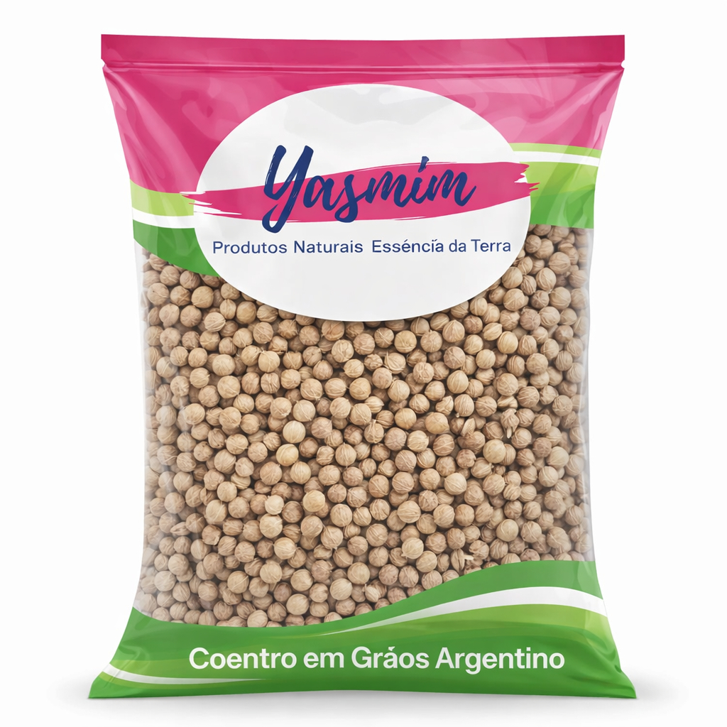 COENTRO EM GRÃOS ARGENTINO 100% Natural – Produto Natural Selecionado em Oferta na Shopee