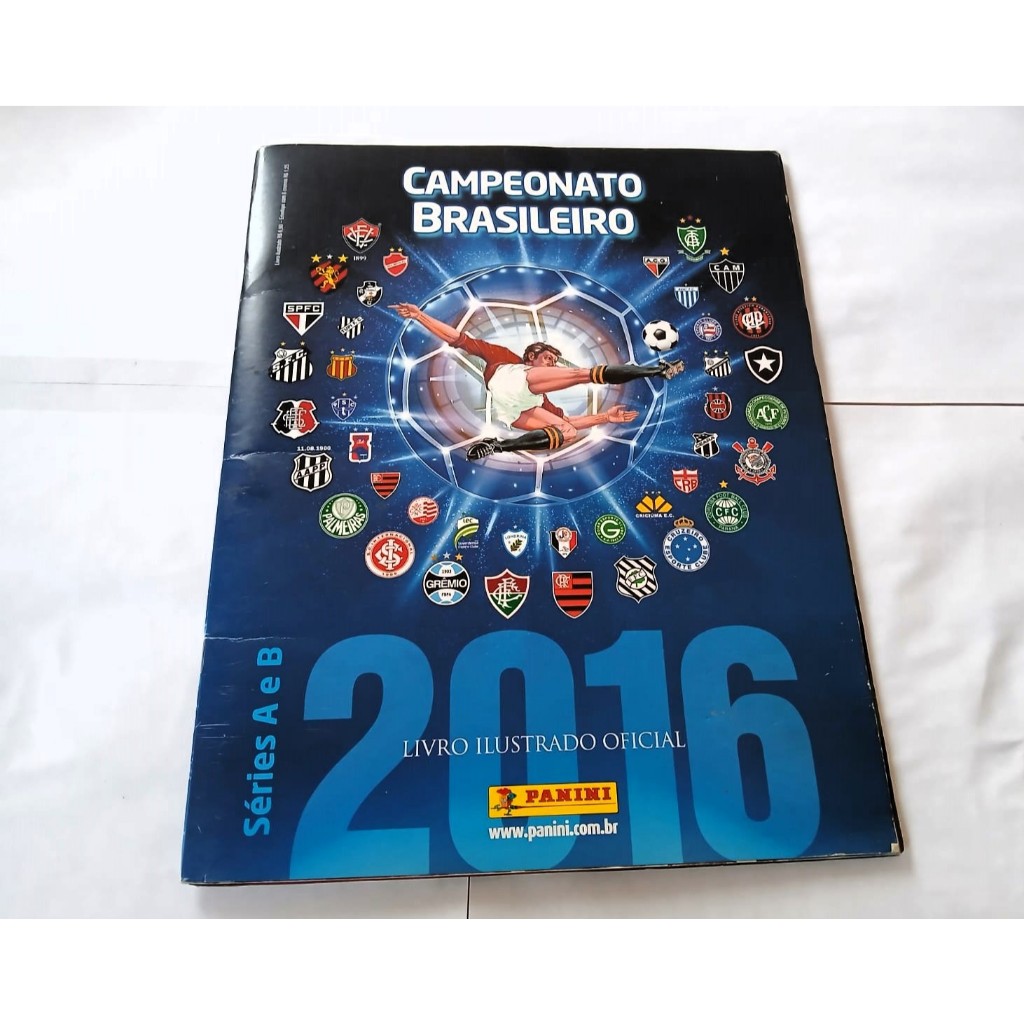 Álbum Campeonato Brasileiro 2016 - Completo