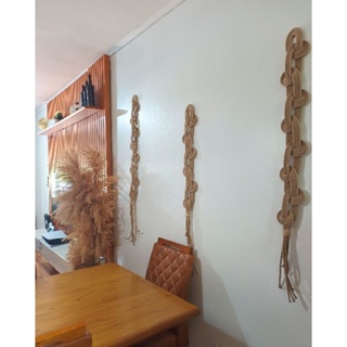 DECORAÇÃO, ADORNO DE PAREDE E PORTA EM MACRAME em Oferta na Shopee
