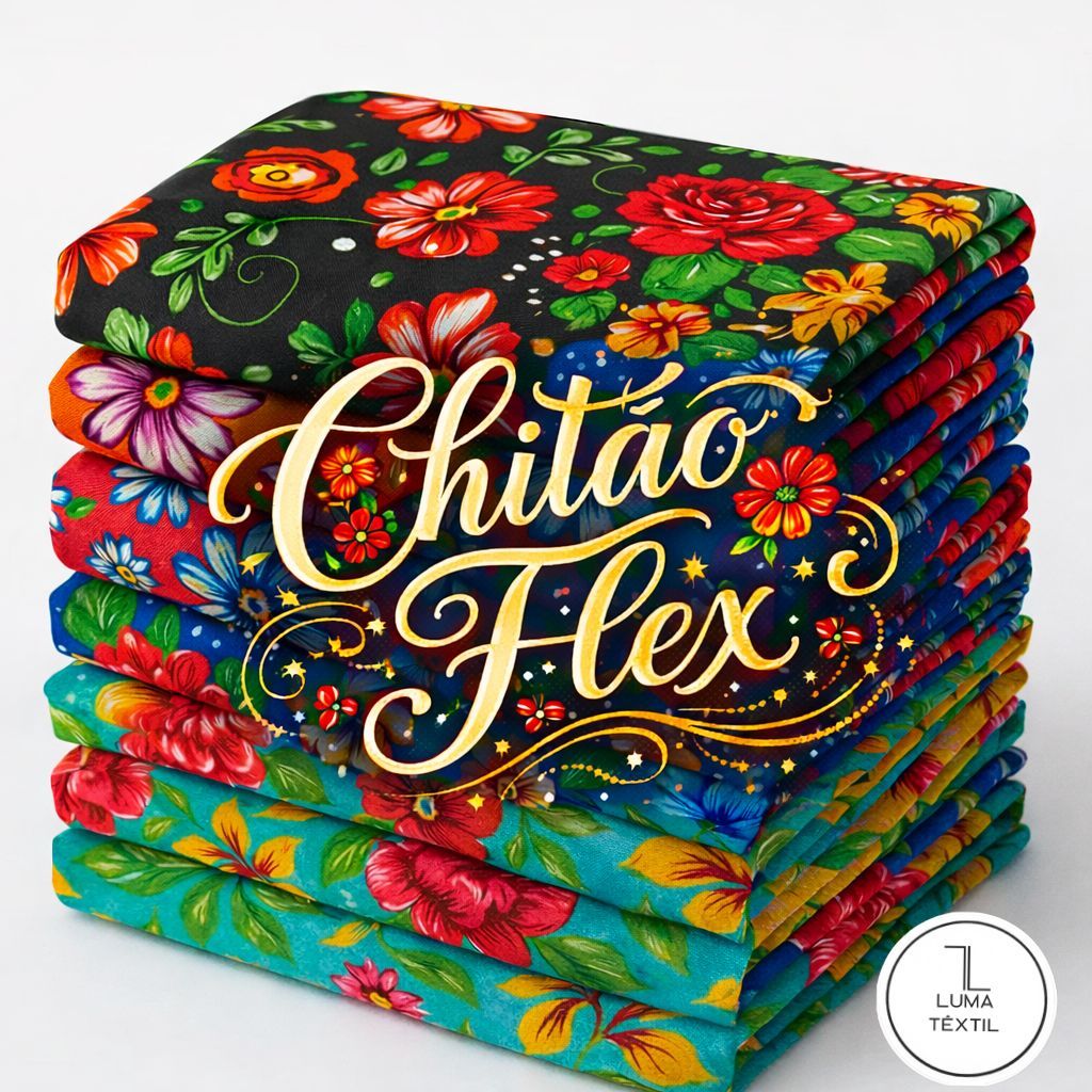 3 Metros De Tecido chitão flex (3m x 1,50m) Várias Estampas!!!