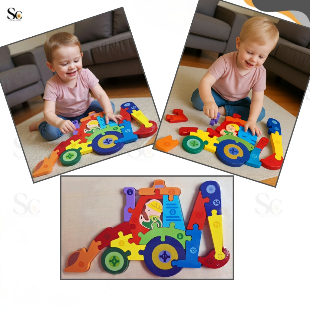 Quebra Cabeça de Madeira Brinquedo Infantil Com Peças de Encaixe Educativo Brinquedo Montessori