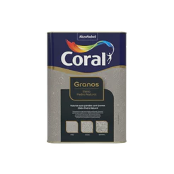 Efeito Pedra Natural Textura Coral Granos 22 Kg - Cores