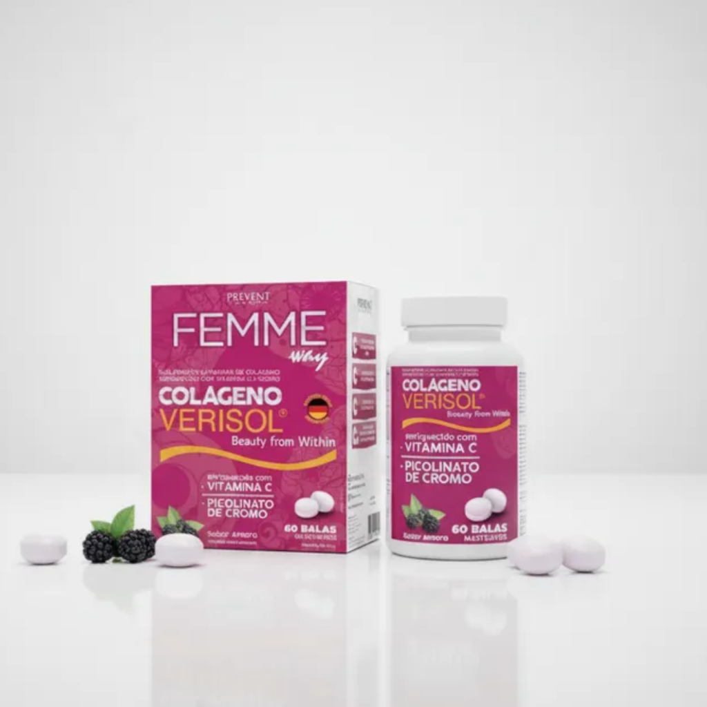 Colageno Verisol Femme Way 60 Balas Prevent Pharma — imagem 2 de 2