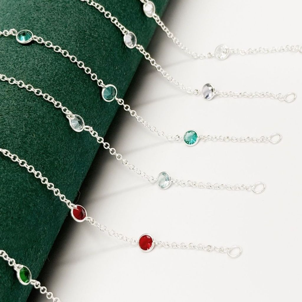 Pulseira Feminina de Prata 925 Zircônia Redonda em Oferta na Shopee