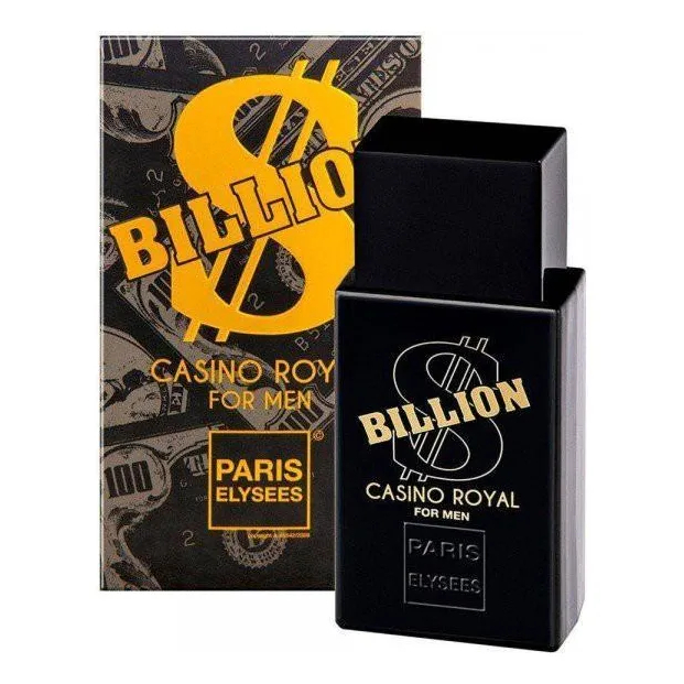 Perfume Masculino Paris Elysees Billion Casino Royal Eau de Toilette 100ml