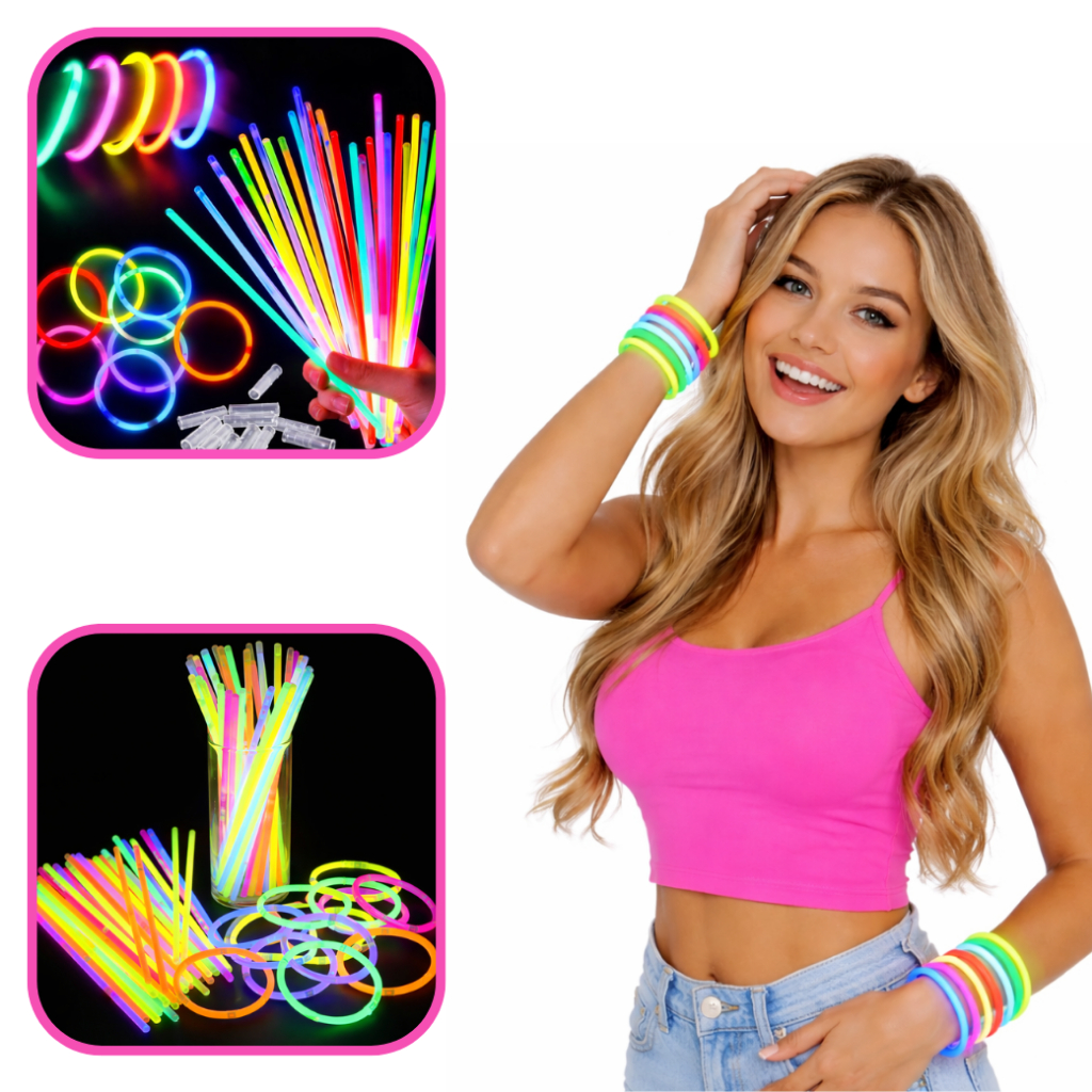 Pulseiras Neon para Festa: Onde Comprar | BuscaProdutos