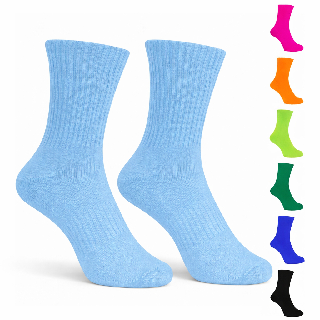 Kit 2 Pares De Meia Esportiva Corrida Academia Poliamida