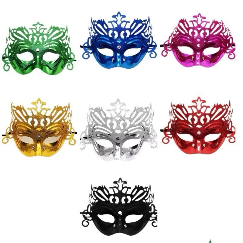 MÁSCARA VENEZA METALIZADA COM GLITTER | APRESENTAÇÕES | FESTA FANTASIA | FESTA DE GALA | DESFILE | CARNAVAL