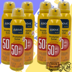 Kits Protetor Solar Above Fator 50 150ml Alta Proteção UVA e UVB