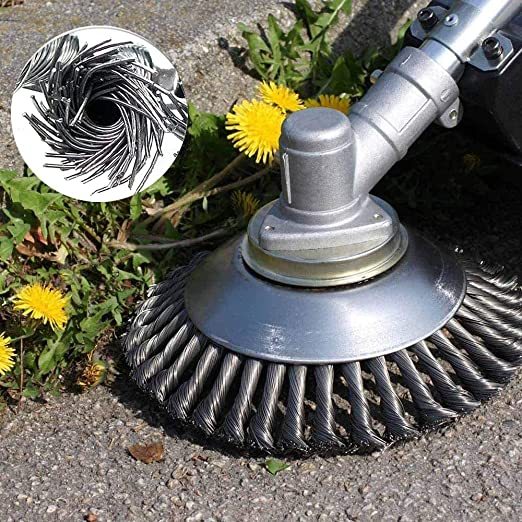 Escova De Aço Rotativa Para Roçadeira Sthil FS220 FS221