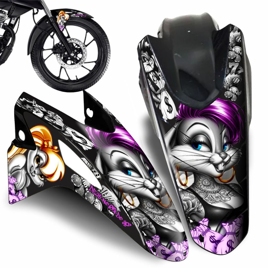 Adesivo de Paralama Moto Personalizado Ano 2025 Tematico 2