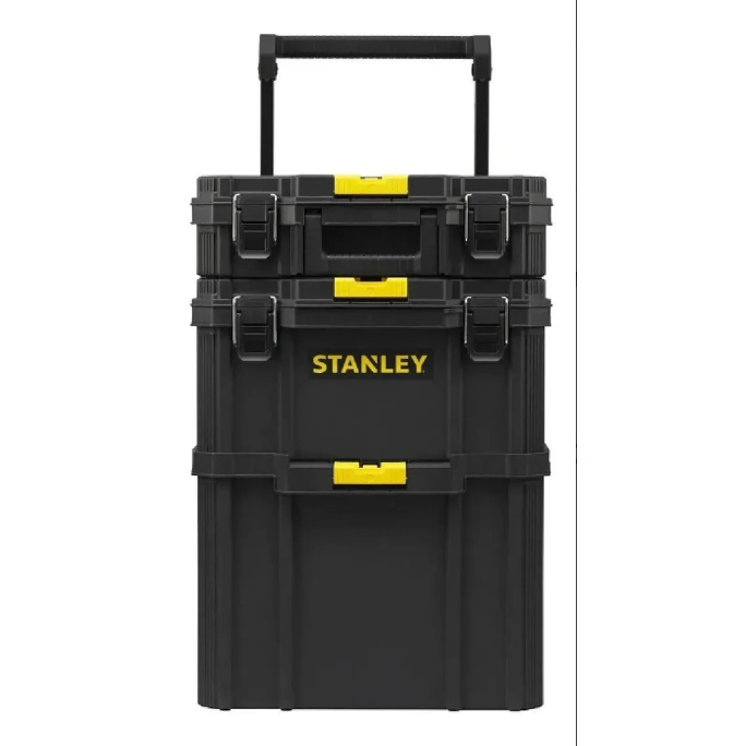 Caixa de Ferramentas Stanley com Rodas STST83319-1 Grande Reforçada Amarelo/Preto