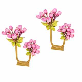 Kit Com 2 Suporte Arranjo Para Flores E Decoração De Festa Centro De Mesas em Oferta na Shopee