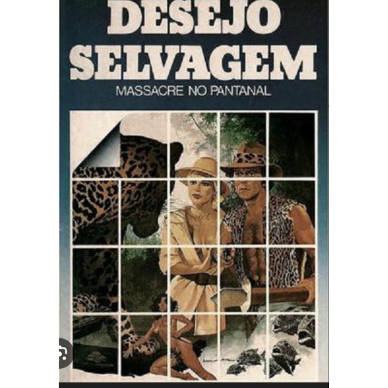 DVDR DESEJO SELVAGEM MASSACRE NO PANTANAL