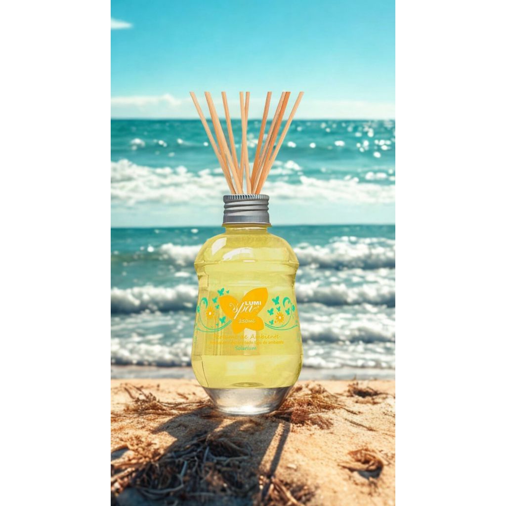 Perfume Aromatizador de Ambiente com varetas Lumi Solarium