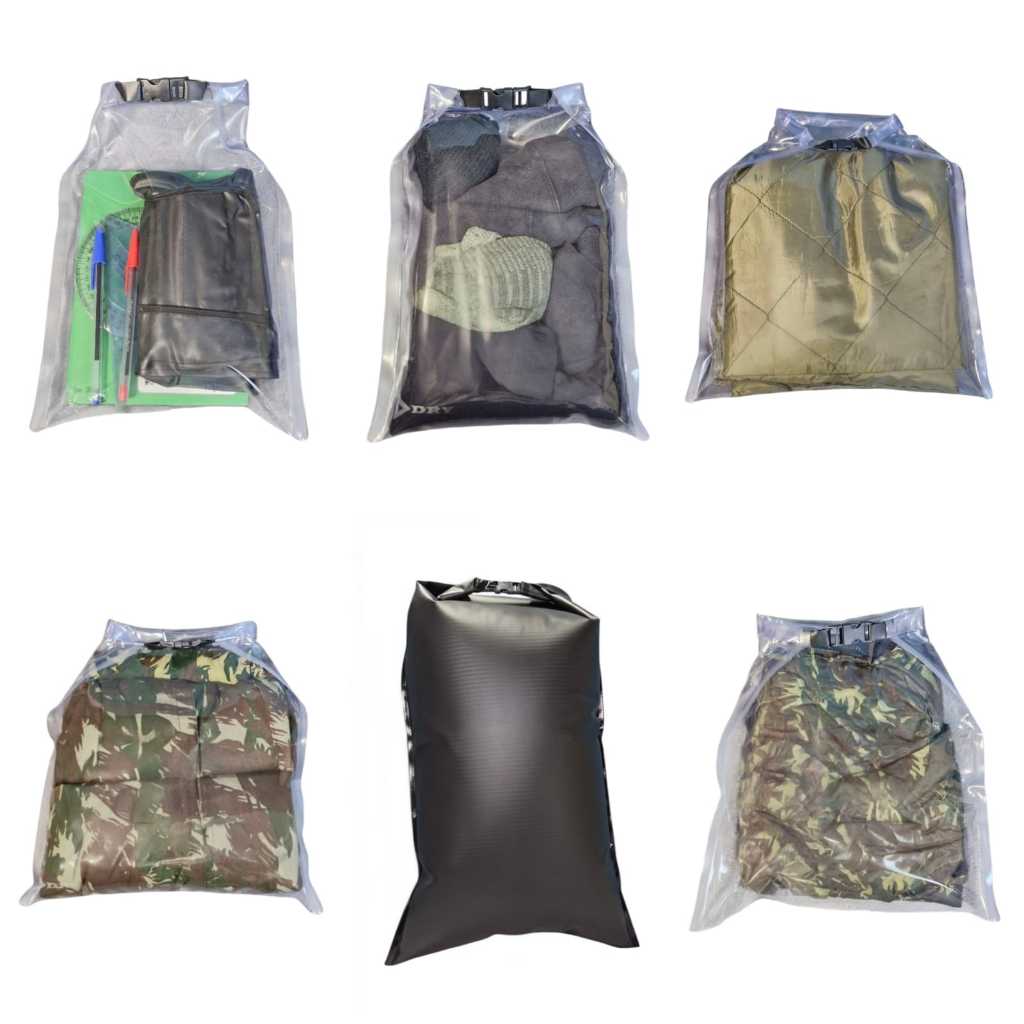Kit Saco Estanque Militar - Camping - Esporte e Lazer