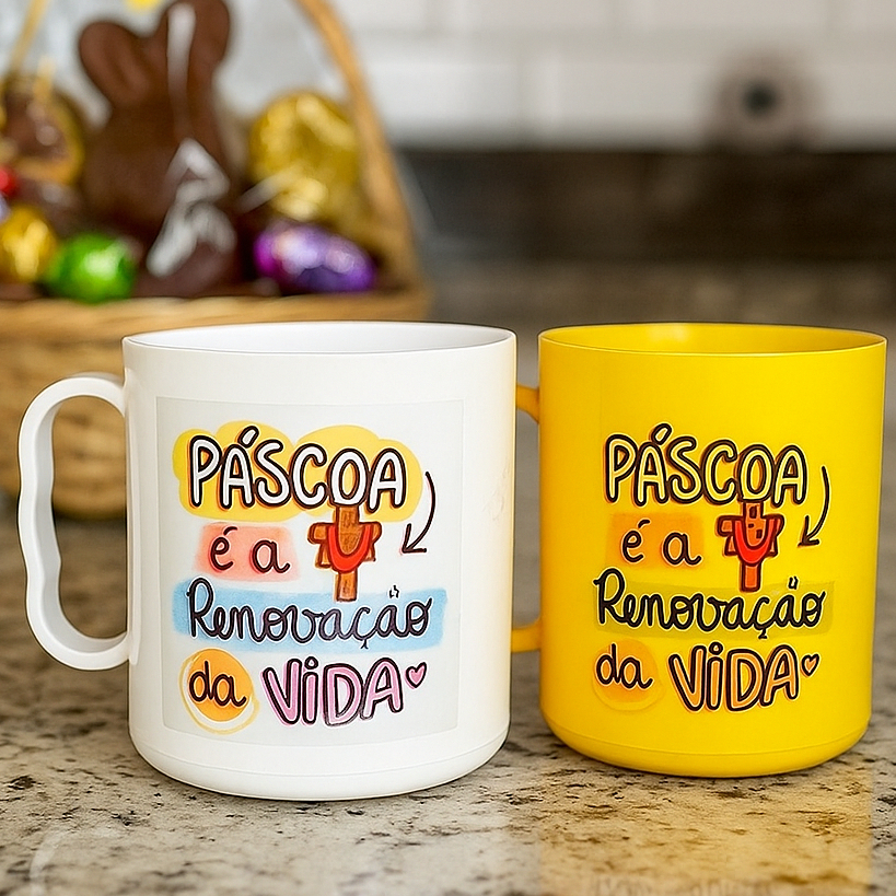 kit 20pçs lembrancinha barato caneca pascoa crista santa ceia ressureição cruz significado chocolate