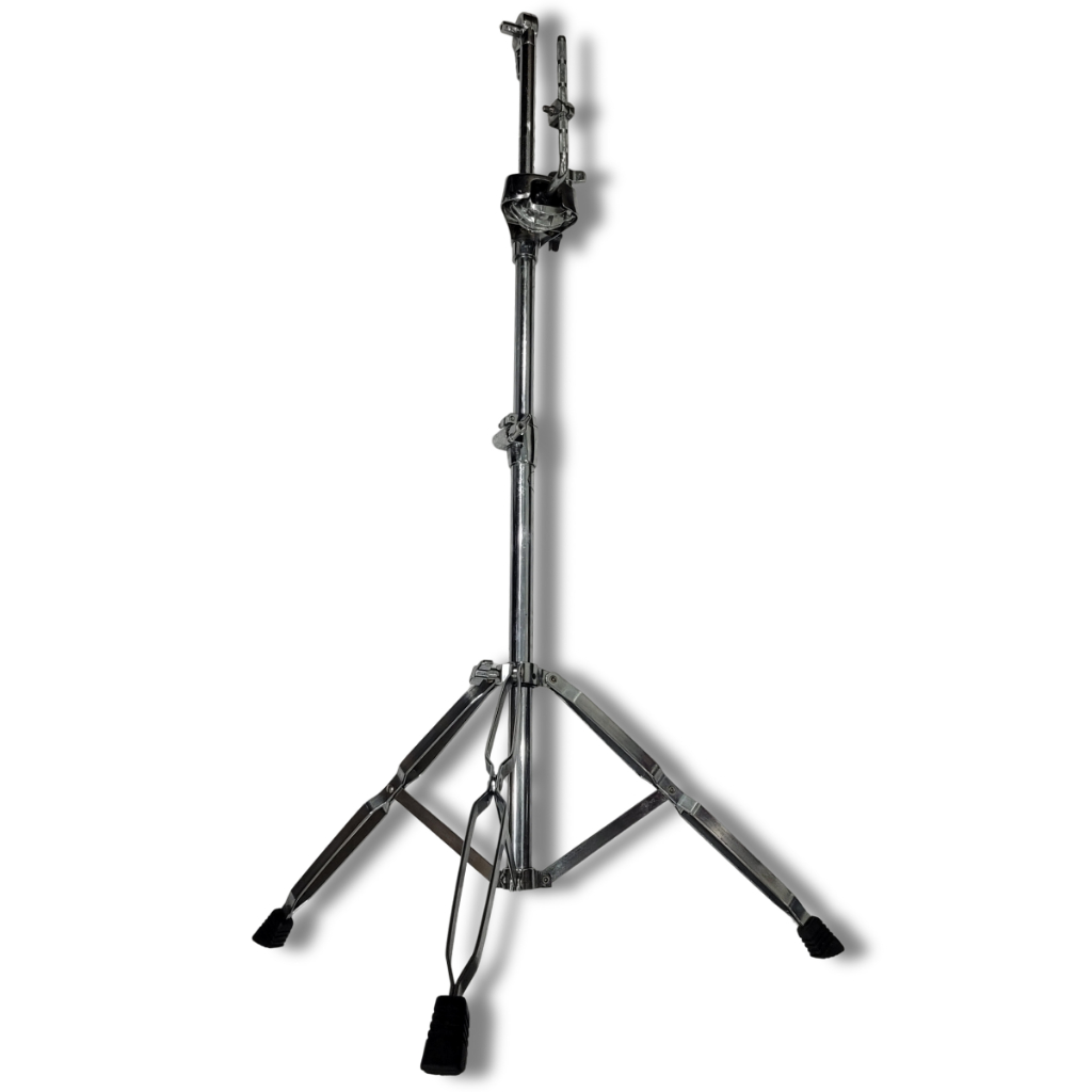 Estante Clamp Joint Ball Tom Percussão Metal Cromado Usada