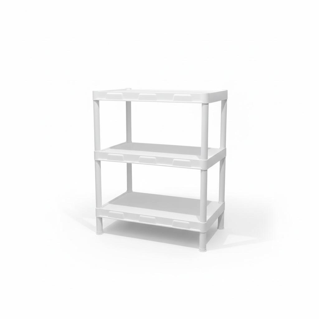 Estante Flexa Branca 3 Prateleiras - 419