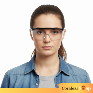 Kit c/ 4 Óculos de Proteção - Sky Clear Delta Plus | EPI Lente Incolor de Policarbonato em Oferta na Shopee