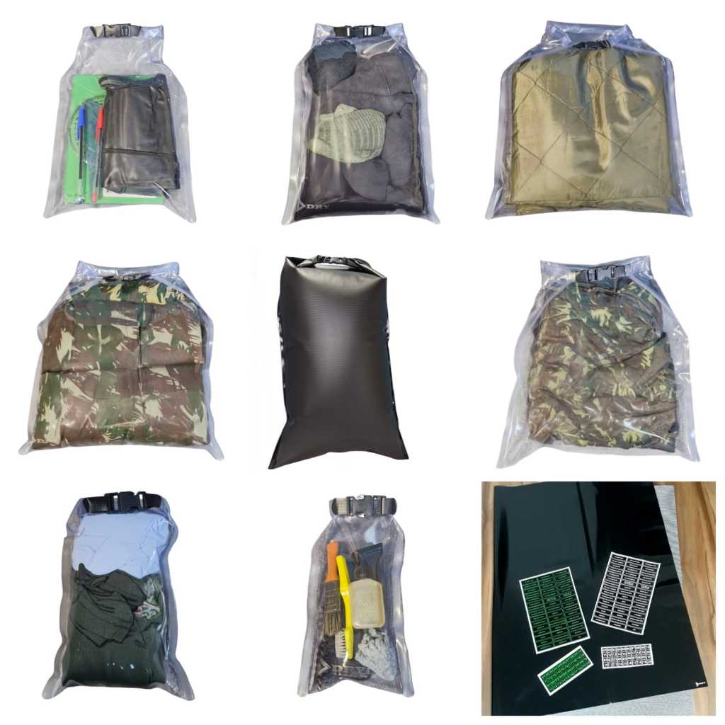 Kit Saco Estanque Militar - Camping - Esporte e Lazer