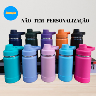 Garrafa Térmica Portátil Academia Esporte Viagem Café Chá Inox Copo 350ML Antivazamento em Oferta na Shopee