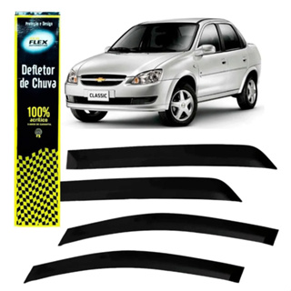 Calha De Chuva Gm Chevrolet Corsa Classic 1995 A 2016 4 Portas em Oferta na Shopee