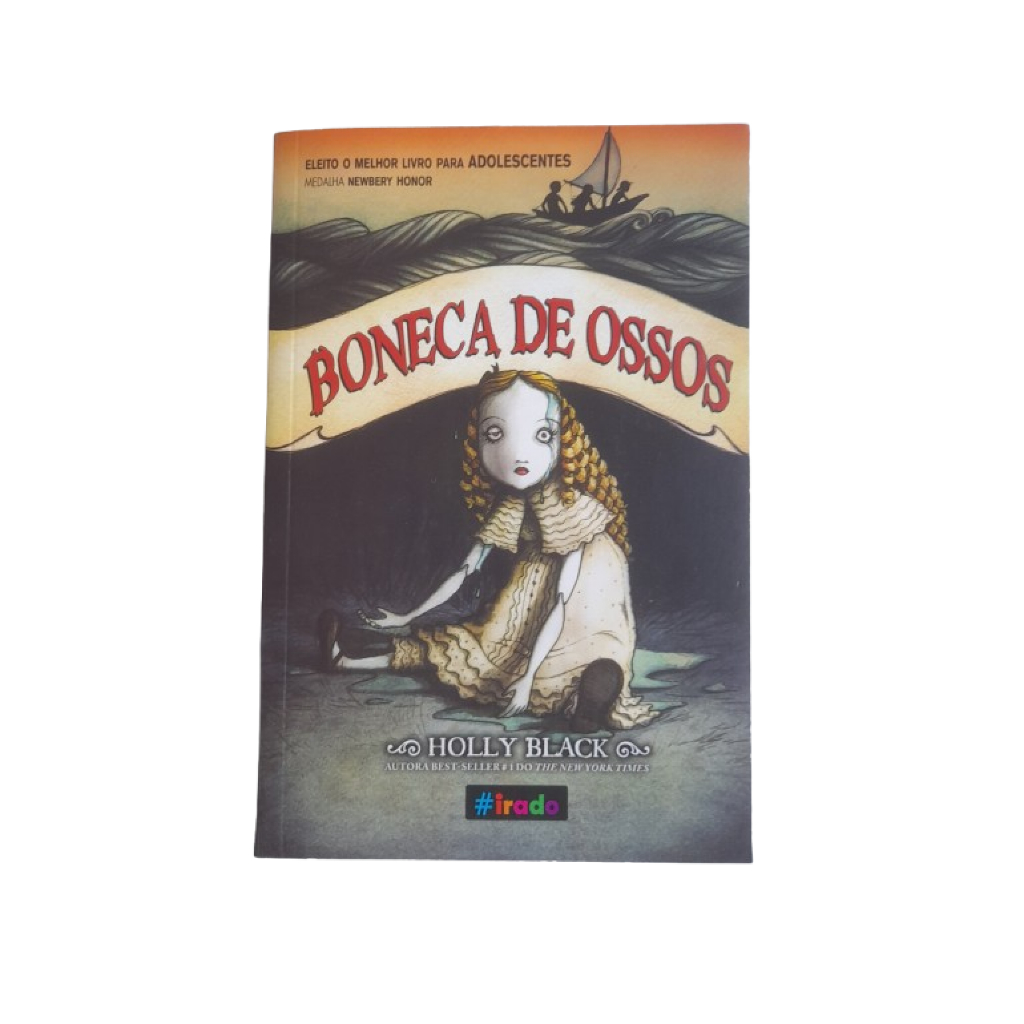 Livro Boneca de Ossos - Holly Black (Terror/Aventura) - Editora Novo Conceito 🦴✨  "Estado de Novo"