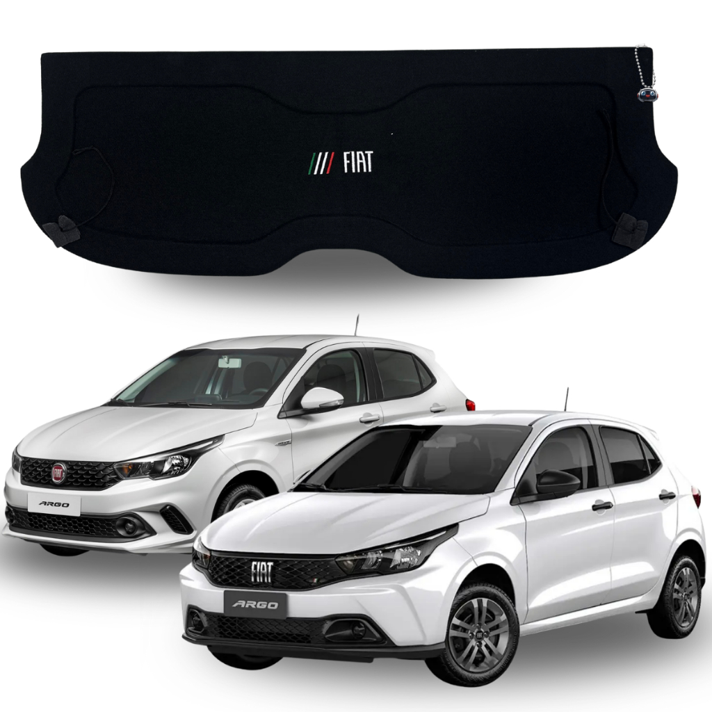 Tampão Tampa Bagagito Porta Malas Fiat Argo 2017 2018 2019 2020 2021 2022 2023 Mdf Carpete em Oferta na Shopee