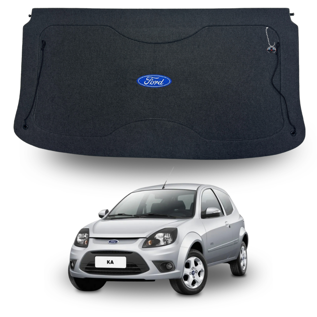 Tampão Do Porta Malas Ford Ka 08 09 10 11 12 13 14 Grafite em Oferta na Shopee