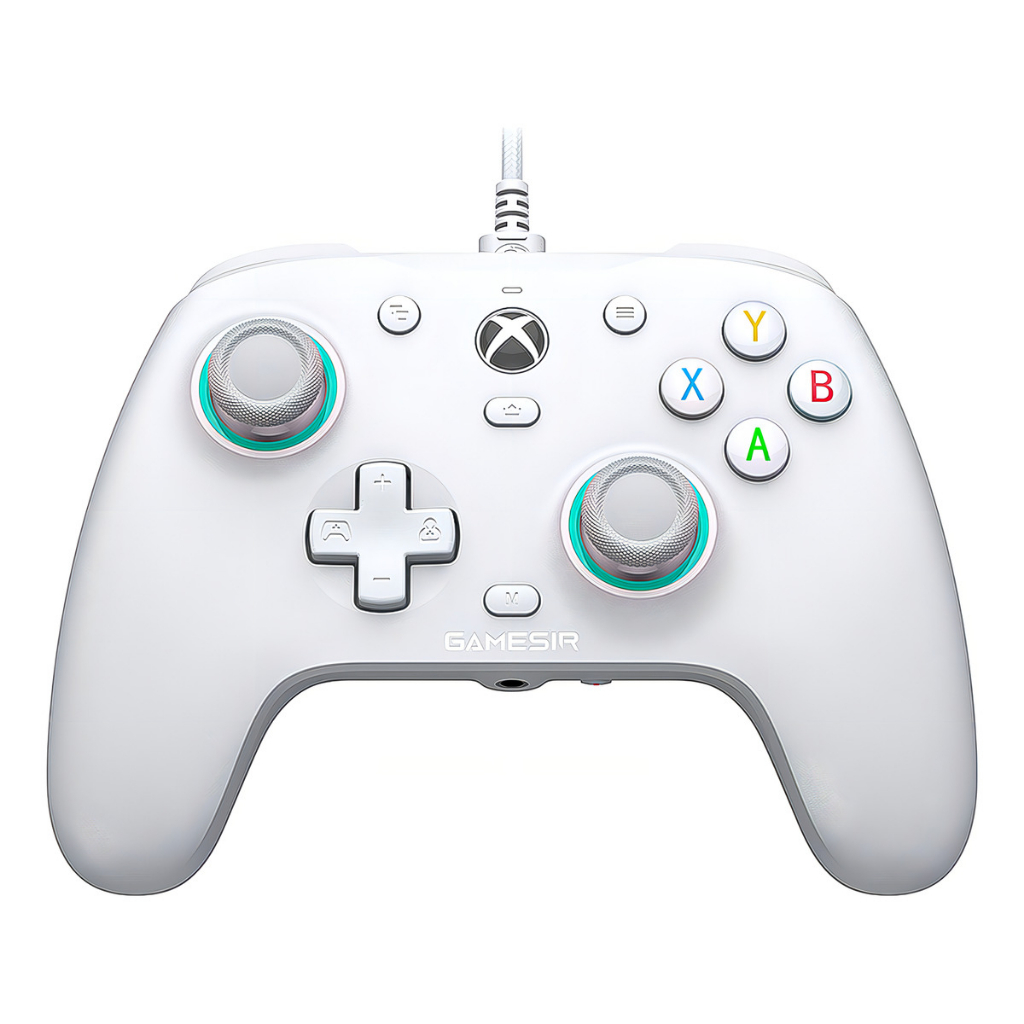 Controle GameSir  G7 SE com Fio para Xbox One Series S X PC Hall Effect Botões Mecânicos Cor Branco  Original