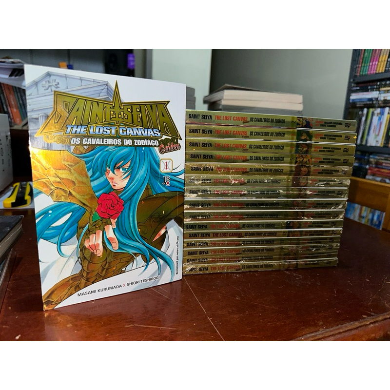 mangá cavaleiros do zodiaco lost canvas gaiden especial 1 ao 16 completo