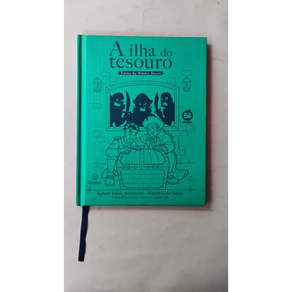 Livro: Turma da Mônica Jovem; A Ilha do Tesouro - Mauricio de Souza