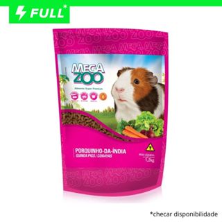 Racao Megazoo Super Premium Extrusada Porquinho-da-Índia 1,2kg Nutrição Avançada Alimento Completa em Oferta na Shopee