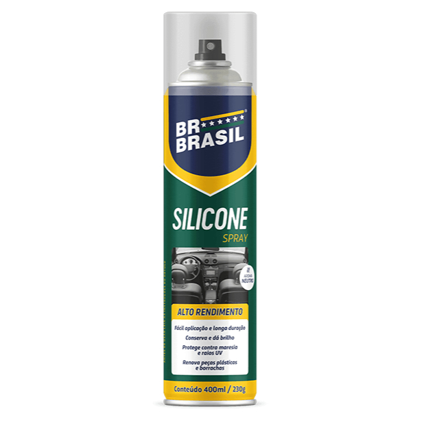 Silicone NEUTRO Spray Finalizador Automotivo Perfumado 400ml/230g