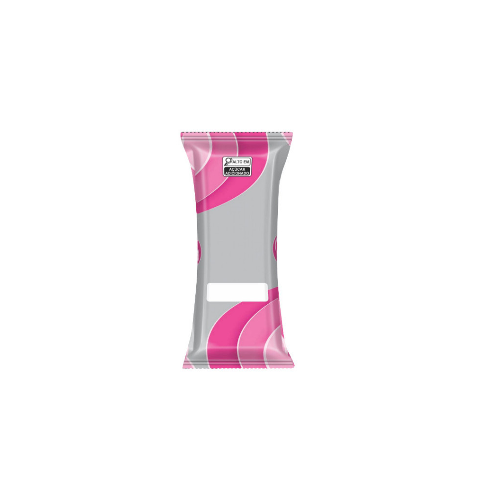 20 PACOTES Embalagem Higiênica bopp para geladinho gourmet Modelo Rosa 7x19.