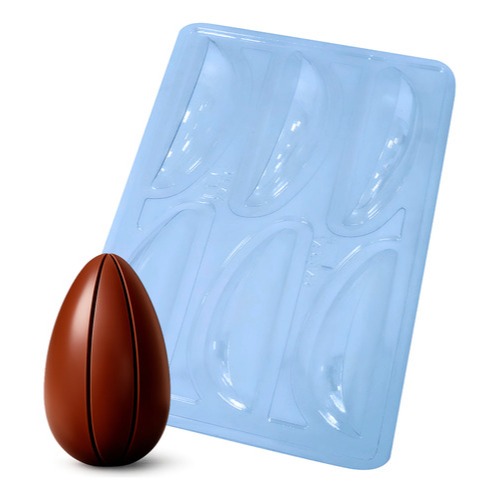 Forma Silicone Ovo De Páscoa Fatias 6 Partes Degustação em Oferta na Shopee