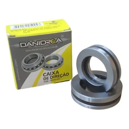 Caixa Direção Esférica Crypton T 115, Dt 180, Neo 115 AT, Rd 125, Rdz 135, Rx 125, TT 125,, Ybr 125, Zig 50 - Danidrea