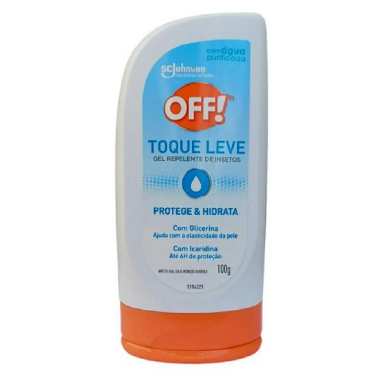 REPELENTE OFF! GEL TOQUE LEVE 100G
